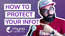 protect your personal info