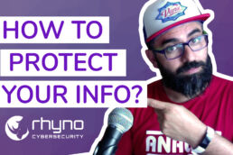 protect your personal info