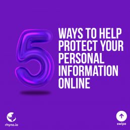 Let's learn 5 ways to protect your personal information.