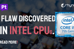 Intel CPUs Affected by New UEFI Vulnerability