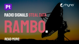 RAMBO Attack: Data Theft via Radio