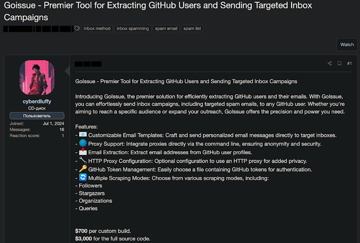 GoIssue Targets GitHub Users with Mass Phishing Attacks