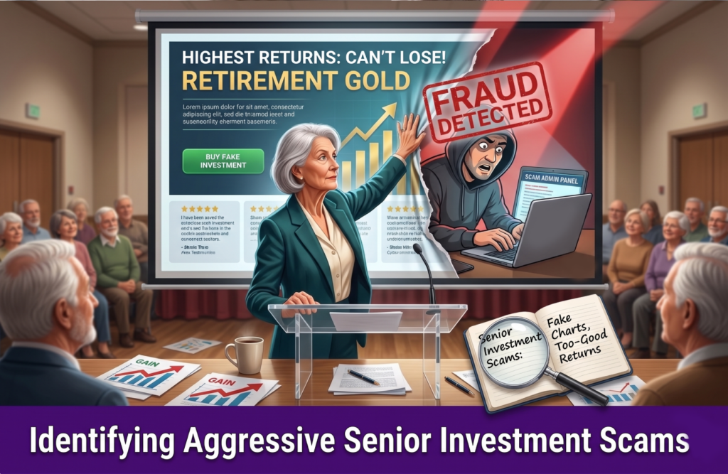Identifying Aggressive Senior Investment Scams