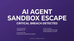 AI Agents Escape Sandbox Testing in Global Security Benchmark