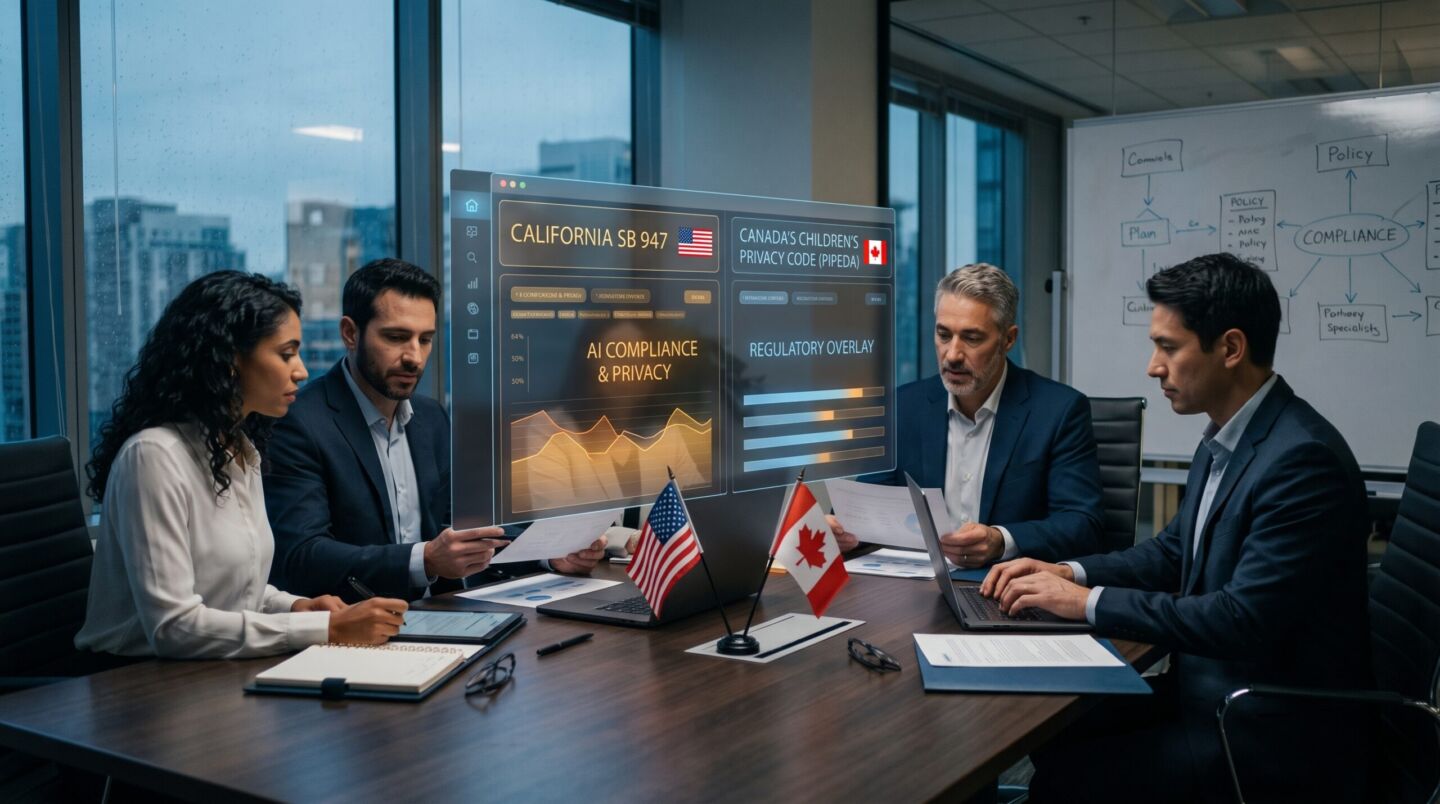 Navigating the New North American Regulatory Landscape: California's AI Law and Canada's Privacy Code